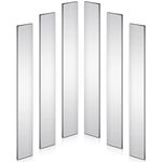 Amyhill 6 Pack 1084 Steel for Knife Making Steel 1/8" x 1-1/2" x 12" 1084 Steel Flat Stock for Hobbyist and Professional Use DIY Knife Making