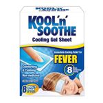 Kool n Soothe Cooling Strip Sachets Kids Multipack 8