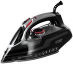 Russell Hobbs Steam Iron [3100W, 210 g/min extra steam boost, 70 g/min steam] Power Steam (350ml, ceramic soleplate, self-cleaning & spray water function, anti-limescale, drip stop) 20630