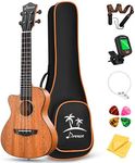 Donner Left handed Concert Ukulele 