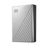 WD 6TB My Passport Ultra for Mac Portable Hard Drive, Includes Backup Software with Defense Against ransomware, and Password Protection, USB-C, USB 3.1 Compatible - WDBGKC0060BSL-WESN