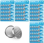 WANZELONYO CR2032 Battery CR 2032 3 Volt Coin Battery 230mAh Lithium Button Cell Bulk Pack 100 Count