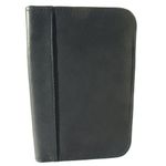 Piel Leather Junior Padfolio, Black, One Size