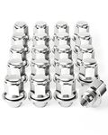 M12x1.5 Lug Nuts, 12x1.5mm Wheel Lug Nuts Compatible with Toyota Avalon Camry Highlander Prius Sienna, Lexus IS300 LFA CT200h HS250h GS450h, Mitsubishi Lancer Eclipse, 20PCS Lug Nut Set with Mag Seat