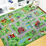 Capslpad Kids Rug Educational Play 