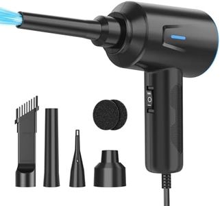 Meudeen Air Duster - Electric Air Blower - 5.74oz High Power Cleaning for Computer - PC - 2 Gear Compressed Air (Green)