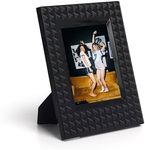 Instax Mini Frame for Polaroid Film- Diamond Rivet Style Design Photo Stand (Black)