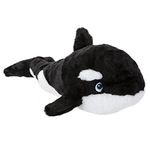 VFM - Killer Whale Soft Toy 40cm Eco Friendly Toy - Super Soft Cuddly Black & White Orca Ocean Animal Fluffy Plush Made From 100% Recycled Material - Your Planet