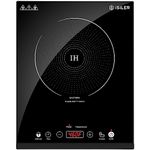 Portable Induction Cooktop, iSiLER 1800W Sensor Touch Electric Induction Cooker Cooktop with Kids Safety Lock, 18 Power 17 Temperature Setting Countertop Burner with Timer