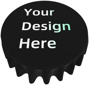 60in Round Custom Table Runner | Custom Table Cloth | Customized Tablecloth | Personalized Table Banner | Custom Table Covers with Your Favorite Pictures or Text and Business Logo