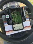 Caddie Buddy Golf Cart Steering Wheel Phone Mount/Scorecard Pro