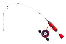 13 Fishing USAFF-RH-27UL: Freefall Ghost Maverick Inline Ice Combo - 27" Ul (Ultra Light) - Ff Ghost + Tickle Stick Tennessee Handle - Rh Retrieve