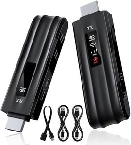 Émetteur et récepteur HDMI sans Fil, décodage 4K, Sortie 1080P, Extension HDMI sans Fil avec écran LCD, portée de 165FT, 2,4 G et 5 G, pour PC/DV/HDTV/projecteur/boîtier TV, Plug & Play