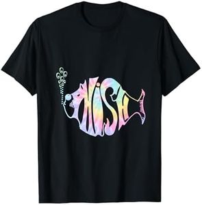 Colorful Phish-Jam, Tie-Dye Tee For Fisherman, Fish Graphic T-Shirt