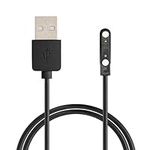 kwmobile Charger Cord Compatible with XPLORA XGO 2 - Charger for Smart Watch USB Cable - Black