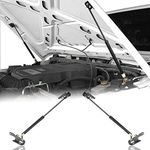 Hooke Road 2Pcs Front Hood Lift Support Kit for 2011-2018 Jeep Wrangler JK & Unlimited