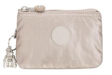 Kipling CREATIVITY S Small purse, Pouches, Cases, Metallic Glow (Silver)