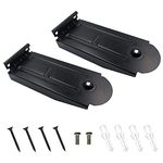 1 Pair of Black Soundbar Wall mounting Brackets for LG Rear Speaker S95QR SN11R SN11RG SP11RA SPN11 SPN11M SPN8 SPN8M SPP11 SPP11M SPP8M-W SPQ8-W SPQ9 Rear Surround Speakers (with Screw Accessories)