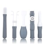 Pack of 5 Mouth Exerciser, Silicone Oral Lips Muscle Training Device Recovery Massager Tongue Trainer Puller for dysarthria Tongue Muscle Rehabilitation Stroke Hemiparalysis