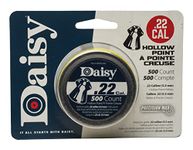 Daisy Outdoor Products .22 500ct Hollow Point Pellets (Silver, 5.5 Mm)