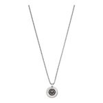 Emporio Armani Necklace for Men , Length: 525mm, Size Pendant: 20x20x3mm Silver Stainless Steel Necklace, EGS2725040