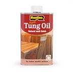 RUSTINS TUNO1000 Tung Oil, 1L Brown