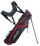 Cruiser Golf CR-Lite Lightweight 7 Inch Stand Bag (Red)