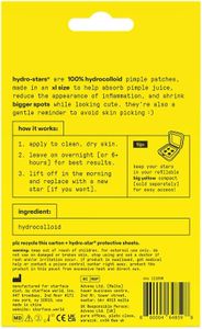 Starface XL Big Star Pimple Patches – Extra Large Hydrocolloid