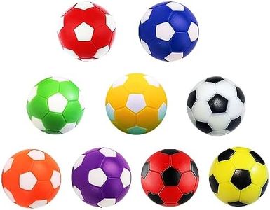 Inscool 9Pcs Foosball Table Balls 1.42 Inch Table Soccer Balls for Foosball Tabletop Game Foosball Accessory Replacements Multicolor World Cup Foosball/Gifts