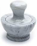 Fox Run Marble Mortar and Pestle, White