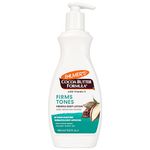 Palmer's Cocoa Butter Formula Skin Firming Body Lotion, Toning & Tightening Cream with Q10, Collagen & Elastin, Pump Bottle, 400ml/13.5 Oz.