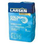 Nassboards – Larsen Colourfast 360 Tile Grout 10 kg Grey – Perfect for Indoor & Outdoor Grouting for Bathrooms, Patios and Home Improvement Project – Quick Drying Grouting Adhesive for Uniform Colour