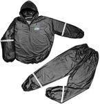 GoFit Unisex Thermal Sweat Suit - Hooded Suit For Training, Weight Loss, and Exercise