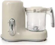 Baby Food Maker Baby Food Processor Steamer Puree Blender Machine Light Gray