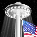 Deluxe Flag Pole Light Solar Powere