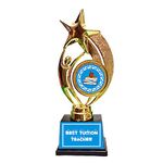 Family Shoping Teachers Day Gift Best Tuition Teacher Trophy Medal Award for Teachers