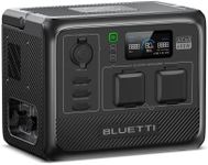 BLUETTI Portable Power Station AC60, 403Wh LiFePO4 Battery Backup w/ 2 600W (1200W Surge) AC Outlets, 1 Hour Fast Charge, Dustproof and Water Resistant Solar Generator for Camping, Trip, Power Outage
