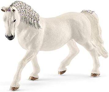 Schleich-13819 Figura de Yegua lipizana, Colección Horse Club, Color Blanco, 14.8 cm (13819)