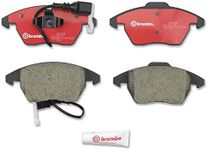 Brembo P85075N Premium Ceramic Front Disc Brake Pad Set AUDI/SEAT/SKODA/SPYKER/VW/VW (FAW) OE# 1K0698151C