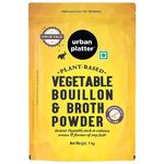 Urban Platter Vegetable Bouillon and Broth Powder, 1Kg [Anytime Convenience | Prepares Quickly | Vibrant Flavours | Ideal Seasoning and Condiment]