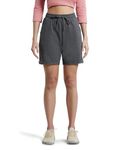 Jockey Women's Shorts (AW23_Charcoal Melange_Small)