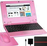 G-Anica GBook Laptop Computer(7 inch), Quad Core Powered by Android 12.0, Netbook Computer with WiFi, Webcam and Bluetooth, Mini Laptop with Bag, Mouse, and Mouse Pad for Kids