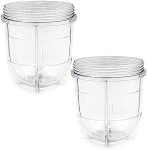 Anbige Replacement Parts Cups,Compatible with original Magic Bullet Blender Juicer 250W MB1001 (2 short cups)
