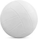 Botabee Swimming Pool Standard Size Water Volleyball | Pool Volleyball for Use with Dunnrite, Intex, Swimways or Other Pool Volleyball Sets, (Classic White, 8.4" Diameter)