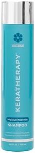 Keratherapy Keratin Infused Moisture Shampoo, 10.1 fl. oz., 300 ml - Anti Frizz Moisture Shampoo for Oily Scalp and Dry Ends - Kerabond Technology, Aloe Vera, & Willow Bark