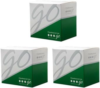 Opalescence Go - Prefilled Teeth Whitening Trays - Original 15% - 3 Packs (4 Treatments Each) - Hydrogen Peroxide with PF. Cool Mint - Made by Ultradent. 4PK-GO-15-3