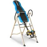 Exerpeutic 225SL Inversion Table with AIRSOFT No Pinch Ankle Holders, ‘SURELOCK’ Safety Ratchet System, and Lumbar Support