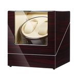 JQueen Japanese Mabuchi Motor 2 Watch Winder, ebony, Japanese