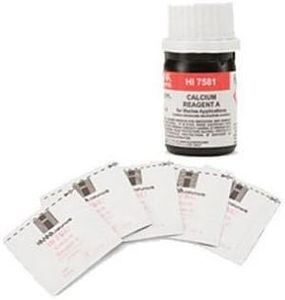 Hanna Calcium Reagents, 25 ct. for use with Hanna HI758 Marine Calcium Checker