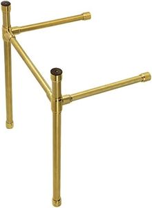 Kingston Brass VPB2218337 Dreyfuss Console Sink Legs, Brushed Brass